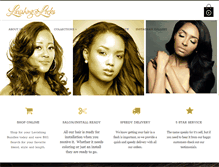 Tablet Screenshot of lavishinglocks.com